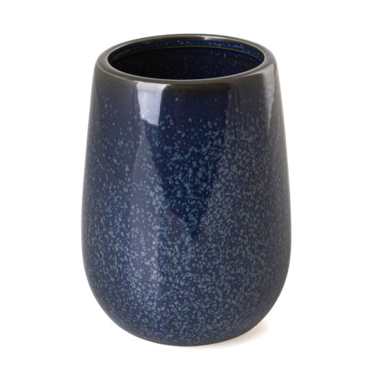 Ποτήρι Οδοντόβουρτσας 02191921 Friki Stoneware Navy Blue 400ml AWD (Φ8.5x11.2cm) 1Τεμ