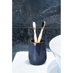 Ποτήρι Οδοντόβουρτσας 02191921 Friki Stoneware Navy Blue 400ml AWD (Φ8.5x11.2cm) 1Τεμ