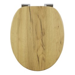 Καπάκι Λεκάνης 02181977 Amargura MDF Φυσικό AWD (37.6x45.5x5.5cm) 1Τεμ