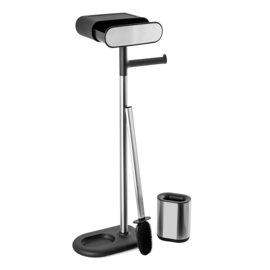 Σταντ Χαρτί Υγείας & Πιγκάλ 02071980 Chrome Stainless Steel AWD (31x15.3x74.3cm) 1Τεμ