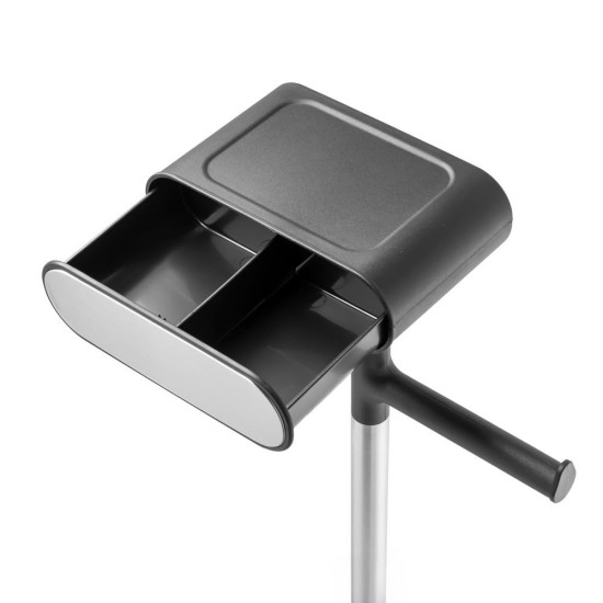 Σταντ Χαρτί Υγείας & Πιγκάλ 02071980 Chrome Stainless Steel AWD (31x15.3x74.3cm) 1Τεμ