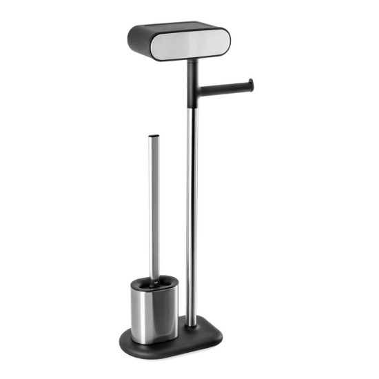 Σταντ Χαρτί Υγείας & Πιγκάλ 02071980 Chrome Stainless Steel AWD (31x15.3x74.3cm) 1Τεμ