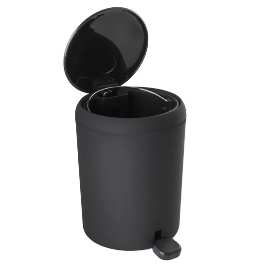 Κάδος Απορριμμάτων 02032012 Ατσάλι Black 5L Με Εσωτερικό Δοχείο AWD (205 Μήκος x 280 Ύψος x 255 Πλάτος) 1Τεμ
