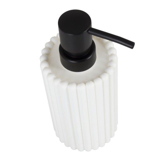 Dispenser Δοχείο Κρεμοσάπουνου 02192067 Ramona White Πλαστικό 350ml AWD (90 Μήκος x 175 Ύψος x 75 Πλάτος) 1Τεμ