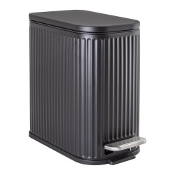 Κάδος Απορριμμάτων 02032094 Ατσάλι Black 5L Με Εσωτερικό Δοχείο AWD (140 Μήκος x 260 Ύψος x 275 Πλάτος) 1Τεμ