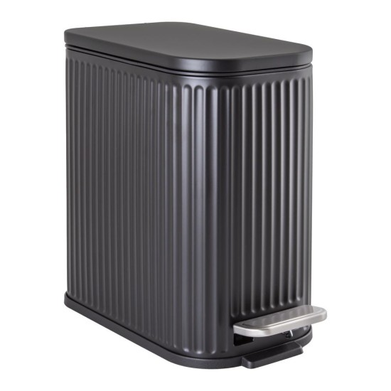 Κάδος Απορριμμάτων 02032094 Ατσάλι Black 5L Με Εσωτερικό Δοχείο AWD (140 Μήκος x 260 Ύψος x 275 Πλάτος) 1Τεμ