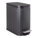 Κάδος Απορριμμάτων 02032094 Ατσάλι Black 5L Με Εσωτερικό Δοχείο AWD (140 Μήκος x 260 Ύψος x 275 Πλάτος) 1Τεμ