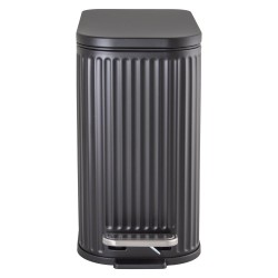 Κάδος Απορριμμάτων 02032094 Ατσάλι Black 5L Με Εσωτερικό Δοχείο AWD (140 Μήκος x 260 Ύψος x 275 Πλάτος) 1Τεμ