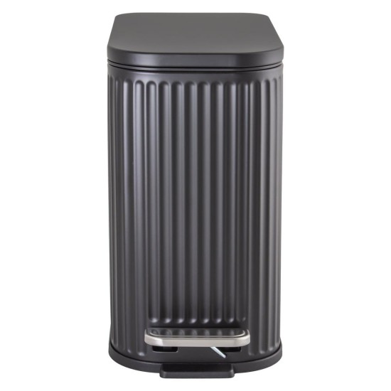 Κάδος Απορριμμάτων 02032094 Ατσάλι Black 5L Με Εσωτερικό Δοχείο AWD (140 Μήκος x 260 Ύψος x 275 Πλάτος) 1Τεμ