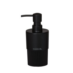 Δοχείο Κρεμοσάπουνου Brave Soap Dispenser 280 ml Black Sealskin (Φ7,5x17,2cm) 1Τεμ