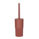 Πιγκάλ Brave Toilet Brush Holder Dark Pink Sealskin (Φ10,5x40cm) 1Τεμ