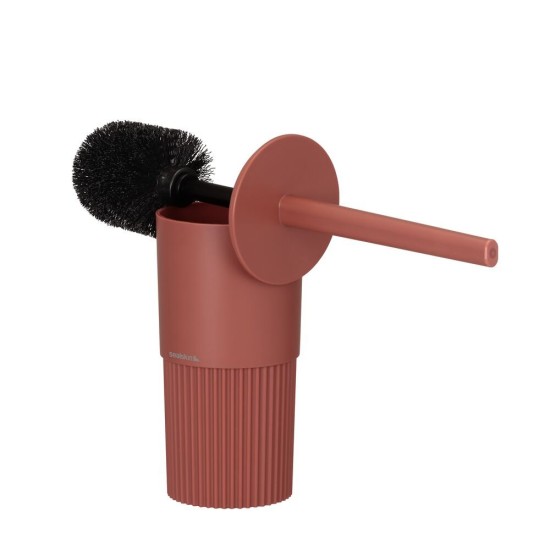 Πιγκάλ Brave Toilet Brush Holder Dark Pink Sealskin (Φ10,5x40cm) 1Τεμ