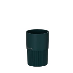 Ποτήρι Οδοντόβουρτσας Brave Cup Dark Green Sealskin (Φ7,5x11cm) 1Τεμ