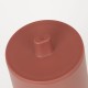 Θήκη Για Βαμβάκι Brave Storage Box With Lid Dark Pink Sealskin (Φ7,5x13,4cm) 1Τεμ