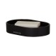 Σαπουνοθήκη  Brave Soap Dish Black Sealskin (13,6x8,9x2,6) 1Τεμ