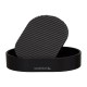 Σαπουνοθήκη  Brave Soap Dish Black Sealskin (13,6x8,9x2,6) 1Τεμ