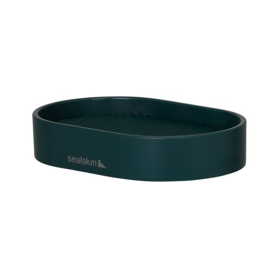 Σαπουνοθήκη Brave Soap Dish Dark Green Sealskin (13,6x8,9x2,6) 1Τεμ Σαπουνοθήκη Brave Soap Dish Dark Green Sealskin (13,6x8,9x2,6) 1Τεμ