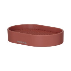 Σαπουνοθήκη Brave Soap Dish Dark Pink Sealskin (13,6x8,9x2,6) 1Τεμ Σαπουνοθήκη Brave Soap Dish Dark Pink Sealskin (13,6x8,9x2,6) 1Τεμ