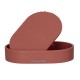 Σαπουνοθήκη  Brave Soap Dish Dark Pink Sealskin (13,6x8,9x2,6) 1Τεμ