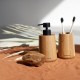 Αξεσουάρ Μπάνιου Σετ Earth Soap Dispenser & Cup Bathroom Oak Sealskin 2Τεμ