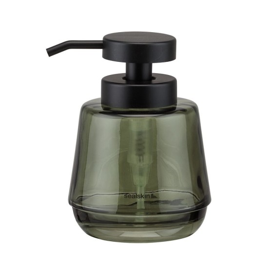 Δοχείο Κρεμοσάπουνου Γυάλινο Mood Soap Dispenser 380 ml Green Sealskin (Φ10x13,8cm) 1Τεμ