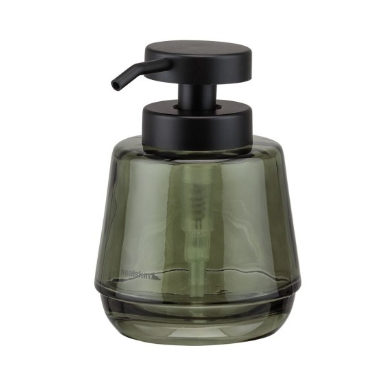 Δοχείο Κρεμοσάπουνου Γυάλινο Mood Soap Dispenser 380 ml Green Sealskin (Φ10x13,8cm) 1Τεμ