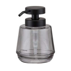 Δοχείο Κρεμοσάπουνου Γυάλινο Mood Soap Dispenser 380 ml Grey Sealskin (Φ10x13,8cm) 1Τεμ