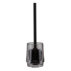Πιγκάλ Γυάλινο Mood Toilet Brush Holder Grey Sealskin (Φ10,6x37,1cm) 1Τεμ Πιγκάλ Γυάλινο Mood Toilet Brush Holder Grey Sealskin (Φ10,6x37,1cm) 1Τεμ