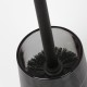 Πιγκάλ Γυάλινο Mood Toilet Brush Holder Grey Sealskin (Φ10,6x37,1cm) 1Τεμ