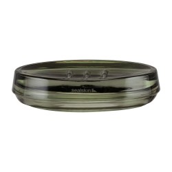 Σαπουνοθήκη Γυάλινη Mood Soap Dish Green Sealskin (Φ3,1x13,8x9,9cm) 1Τεμ Σαπουνοθήκη Γυάλινη Mood Soap Dish Green Sealskin (Φ3,1x13,8x9,9cm) 1Τεμ