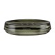 Σαπουνοθήκη Γυάλινη Mood Soap Dish Green Sealskin (Φ3,1x13,8x9,9cm) 1Τεμ