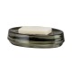 Σαπουνοθήκη Γυάλινη Mood Soap Dish Green Sealskin (Φ3,1x13,8x9,9cm) 1Τεμ