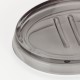 Σαπουνοθήκη Γυάλινη Mood Soap Dish Grey Sealskin (Φ3,1x13,8x9,9cm) 1Τεμ