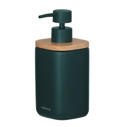 Δοχείο Κρεμοσάπουνου Κεραμικό Mind Soap Dispenser 200 ml Dark Green Sealskin (Φ7,6x17cm) 1Τεμ
