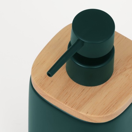 Δοχείο Κρεμοσάπουνου Κεραμικό Mind Soap Dispenser 200 ml Dark Green Sealskin (Φ7,6x17cm) 1Τεμ Δοχείο Κρεμοσάπουνου Κεραμικό Mind Soap Dispenser 200 ml Dark Green Sealskin (Φ7,6x17cm) 1Τεμ