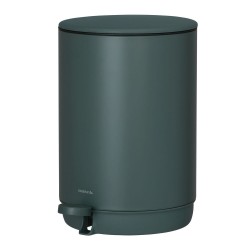 Κάδος Απορριμάτων-Χαρτοδοχείο Mind Pedal Bin 5L Black Sealskin (Φ20,2x30,4cm) 1Τεμ