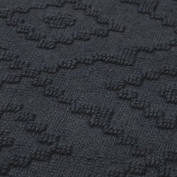 Πατάκι Μπάνιου Aztec Dark Grey Cotton Sealskin (60x60) 1Τεμ