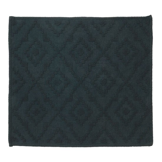 Πατάκι Μπάνιου Aztec Dark Green Cotton Sealskin (60x60) 1Τεμ