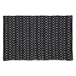 Πατάκι Μπάνιου Boho Black Sealskin (60x90) 1Τεμ