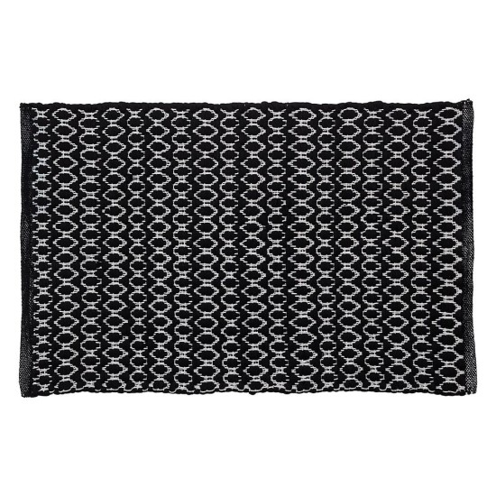 Πατάκι Μπάνιου Boho Black Sealskin (60x90) 1Τεμ