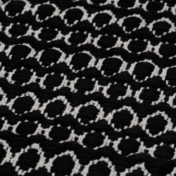 Πατάκι Μπάνιου Boho Black Sealskin (60x60) 1Τεμ