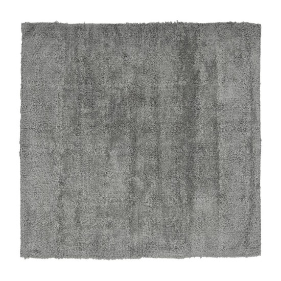 Πατάκι Μπάνιου Reverse Grey Cotton Sealskin (60x60) 1Τεμ
