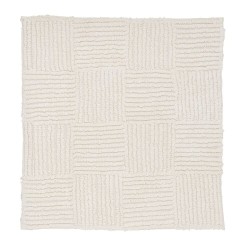 Πατάκι Μπάνιου Reverse Ivory Cotton Sealskin (60x60) 1Τεμ