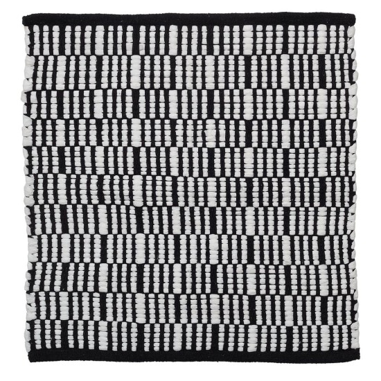 Πατάκι Μπάνιου Bandra Black Sealskin (60x60) 1Τεμ