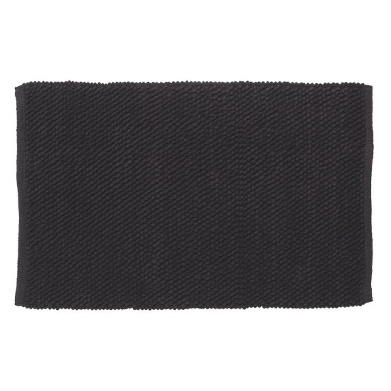 Πατάκι Μπάνιου Delhi Dark Grey Cotton Sealskin (60x90) 1Τεμ