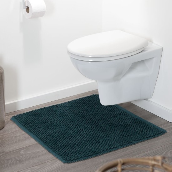 Πατάκι Μπάνιου Delhi Dark Green Cotton Sealskin (60x60) 1Τεμ