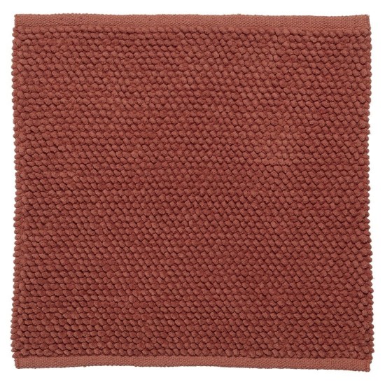 Πατάκι Μπάνιου Delhi Dark Pink Cotton Sealskin (60x60) 1Τεμ