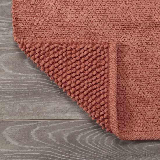 Πατάκι Μπάνιου Delhi Dark Pink Cotton Sealskin (60x60) 1Τεμ