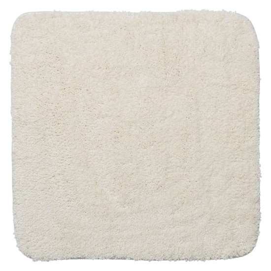 Πατάκι Μπάνιου Angora Off-White Microfiber Sealskin (60x60) 1Τεμ