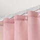 Κουρτίνα Μπάνιου Υφασμάτινη Αδιάβροχη Textile Shower Curtains Earth Dark Pink Sealskin (180x200) 1Τεμ